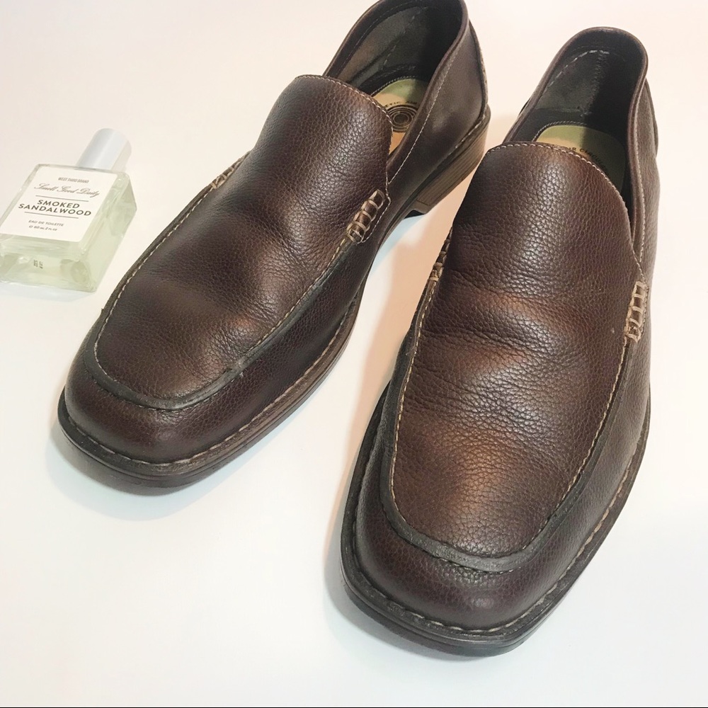 NWOT Rockport Leather Loafers (wide width)